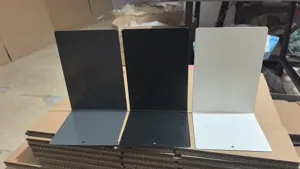 Metal bookend detail view, sturdy L-shaped desktop book organizer for office and school.