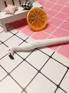 Simpatica penna gel fenicottero inchiostro nero 0.5mm, cancelleria creativa animale scuola ufficio.