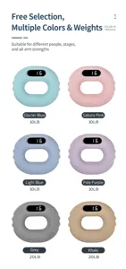 Détails du renforçateur de préhension en silicone, variantes de couleur et écran.