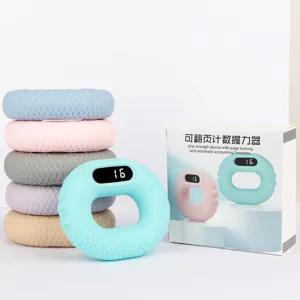 Allenatore di forza della presa in silicone intelligente con display digitale e contatore.