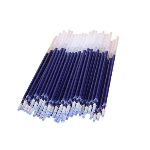 Gel pen refills, 0.5mm fine point blue ink writing pens school stationery bulk supply