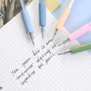 Colorful retractable gel pens set pastel ballpoint pens cute student stationery supplies new