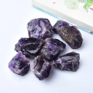 Pietre di cristallo di ametista grezza naturale 3-5cm quarzo viola per diffusore di aroma.