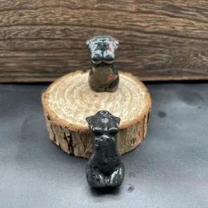 Pierre naturelle corps féminin cristal sculpture petit ornement pour déco salon 30mm