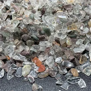 5-7mm μικροι φυσικοι κρυσταλλοι χαλαζια γαρμπιλη για διακοσμηση ενυδρειου και καθαρισμο πετρων