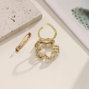 Gouden parel sjaal gesp broche anti-glare clip mode stijlvolle kleding accessoire