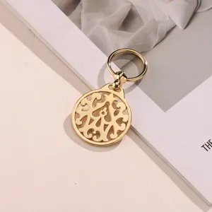 Gold alloy hollow scarf buckle elegant brooch shawl clip fashion accessory daily wear