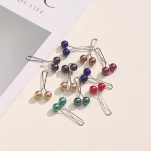 Kristall Perle U-Förmige Schalschnalle Schal Nadel Mode Haarschmuck Set Damen Schal Clip Brosche Zubehör