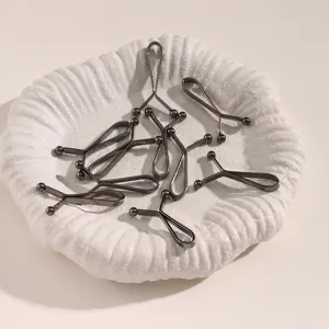 Clip en Métal pour Foulard Bouton Anti-Reflets Resserre-Taille Support de Manches Vintage Électroplaqué Accessoires de Vêtements pour Femmes