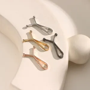 Ensemble de pinces à hijab en métal multicolore, épingles anti-regard et pince de serrage.