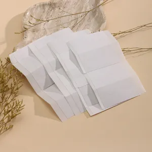 White adhesive anti-exposure collar tape hijab scarf fixing sticker pack for daily use
