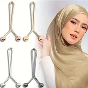 Clip de hijab multifonctionnel en U ensemble multicolore goupille de vêtement sûre attache taille