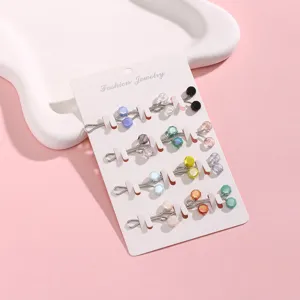 Bunte Kristall U-förmige Schal Nadeln, elegante Hijab Clips und Accessoires für Damen.
