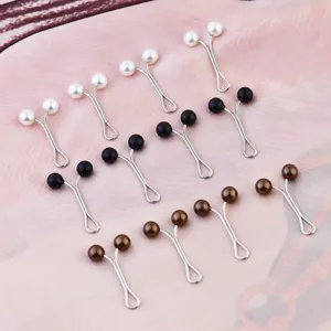 Alloy Artificial Pearl Scarf Clip Shawl Clip Multi-Color Women Daily Accessories
