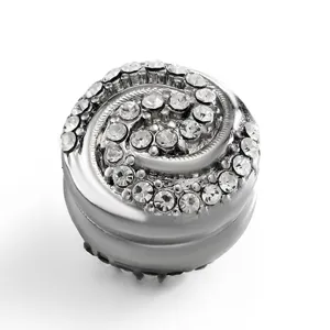 Rhinestone magnetic snap button for anti-glare, scarf clip and sleeve clothing decoration.