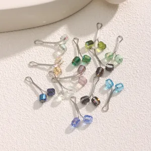 Mehrfarbige Kristall U-förmige Nadeln für Hijab und Schal Styling Accessoires Schmuck