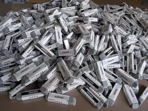 Bulk pack of sand erasers for students, multi-functional stationery for pencil ink removal.