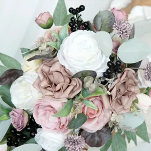 Bouquet de mariée artificiel de mariage, style forêt occidentale accessoires de photographie.