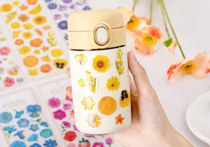 Set adesivi epossidici cristallo fiori, adesivi decorativi 3D trasparenti per telefono.