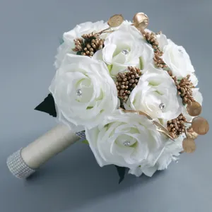 Brautstrauß im Wald-Stil Hochzeit Kunstblumen Fotografie Requisiten Zeremonie Dekor