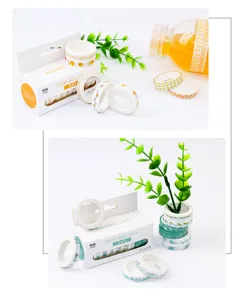 Washi tape set decorative masking tapes for journaling DIY crafts planner supplies 10 rolls