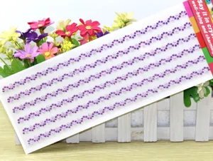 Acryl kristal strass sticker vel, DIY ambachtelijke rand voor telefoon en armband decor.