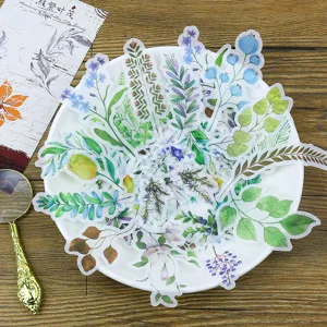 Vintage Washi Sticker Pack Retro Journal Scrapbook DIY Decorative Stationery Stickers Aesthetic Art Craft Supplies