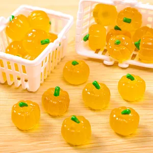 Mini hars pompoen bedels schattige simulatie fruit groente DIY knutsel tafel decoratie