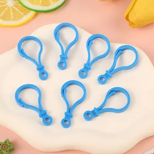 Colorful Plastic Bulb Lobster Clasps DIY Jewelry Accessories Cute Keychains Toy Pendants Craft Supplies For Handmade