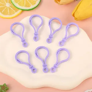 Colorful plastic bulb lobster clasps keychain DIY jewelry accessories toy pendant set