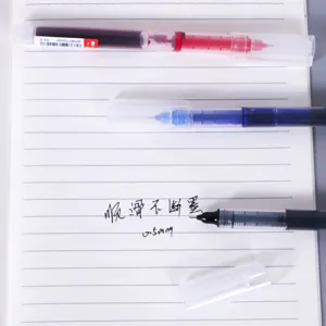 Bolígrafo de gel de líquido directo 0.5mm bolígrafo de secado rápido para papelería