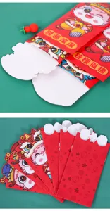 Chinese New Year red envelope folding lucky money packet festive cash holder gift cards