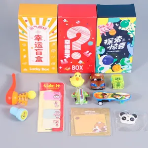 Creative stationery blind box toy set cute kids birthday gift surprise box wholesale