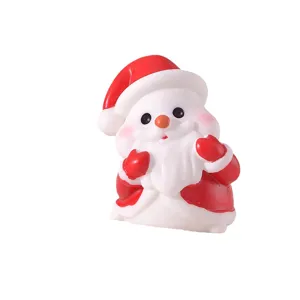 Cute Christmas Santa Claus miniature figurine, perfect for DIY micro landscape desktop decor.