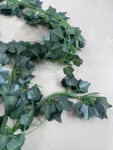 Artificial ivy vine garland fake green leaves hanging plants for home room decor