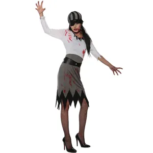 Halloween vampire female pirate costume cosplay zombie role play party outfit for women