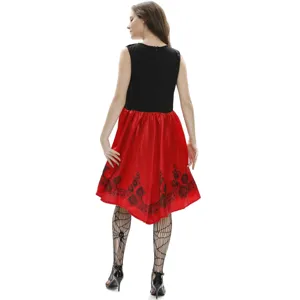 Red Riding Hood Halloween costume dress for women, sexy cosplay party outfit, size S-3XL.