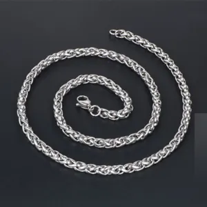 Stainless Steel Dragon Bone Chain Necklace Men Women Geometric Titanium Steel Hip Hop Casual Fashion Jewelry Neck Chain Gift