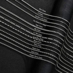 Minimalistische Titanium Staal Ketting Halsketting Voor Vrouwen Hip Hop Chique Roestvrij Staal Mode Sieraden Cadeau