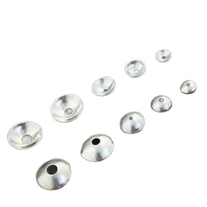 Capuchons de perles en acier inoxydable bols accessoires de bijoux DIY en gros lot
