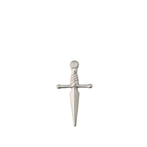 Stainless steel dagger pendant vintage gothic style DIY jewelry accessory for necklace making
