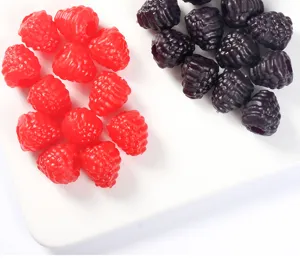 Artificial raspberry berry beads fake fruit models DIY craft food play accessories photography props