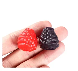 Fake raspberry model simulation fruit miniature food play DIY photography props accessories