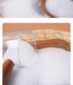 Close-up detail shot of simulated white sugar granules, perfect for DIY crafts and photography.