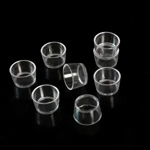Mini Simulation Pudding Cup Model Transparent Plastic Dessert Jelly Cup DIY Food Play Cream Glue Container Accessories
