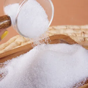 Simulated white sugar photography props fake food DIY accessories crystal clear particles