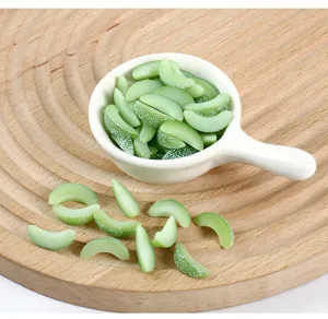 Miniature simulation cantaloupe slices fake food resin DIY craft accessories for dollhouse