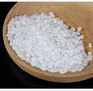 Translucent white plastic rice beads DIY slime accessories fake food craft materials.