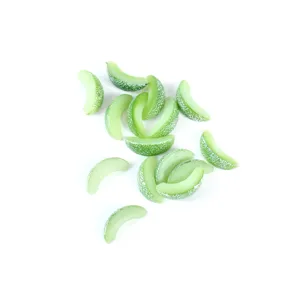 Miniature simulation melon slices fake fruit food DIY resin charms play house accessories