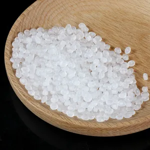 Simulated white rice beads crystal slime DIY accessories fake food materials for kids play.